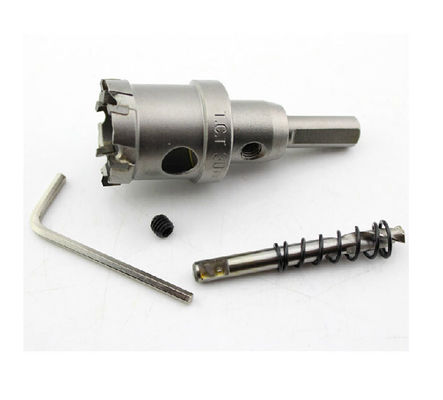 स्टेनलेस स्टील के लिए टंगस्टन कार्बाइड टिप्स के साथ टीसीटी छेद देखा