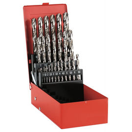 धातु ड्रिलिंग के लिए 25PCS HSS ट्विस्ट ड्रिल बिट सेट 1-13 मिमी