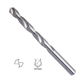 DIN338 HSS ड्रिल बिट्स 1-13mm सीधे शैंक 118 डिग्री पॉइंट