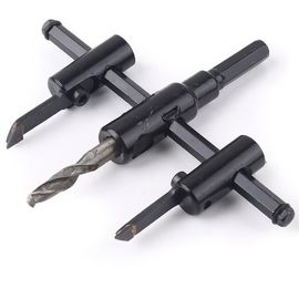 लकड़ी काटने के लिए 30mm-120mm एडजस्टेबल सर्कल होल सॉ कटर कटर बिट किट